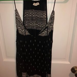 Black tank top - spaghetti strap